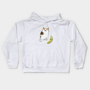 Banana Cat Kids Hoodie